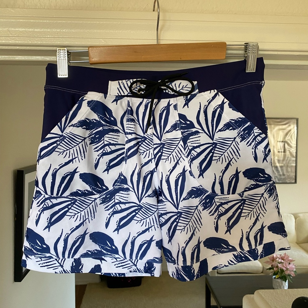 Hawaiian Swim Trunks